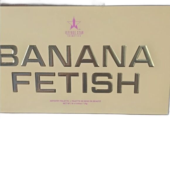JEFFREE STAR COSMETICS Banana Fetish Artistry Palette Limited Edition NIB - Picture 3 of 6